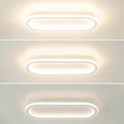 Plafondlamp Lois 40 wit 3-switch dim