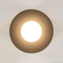 Plafondspot cilinder zwart gu10 IP44