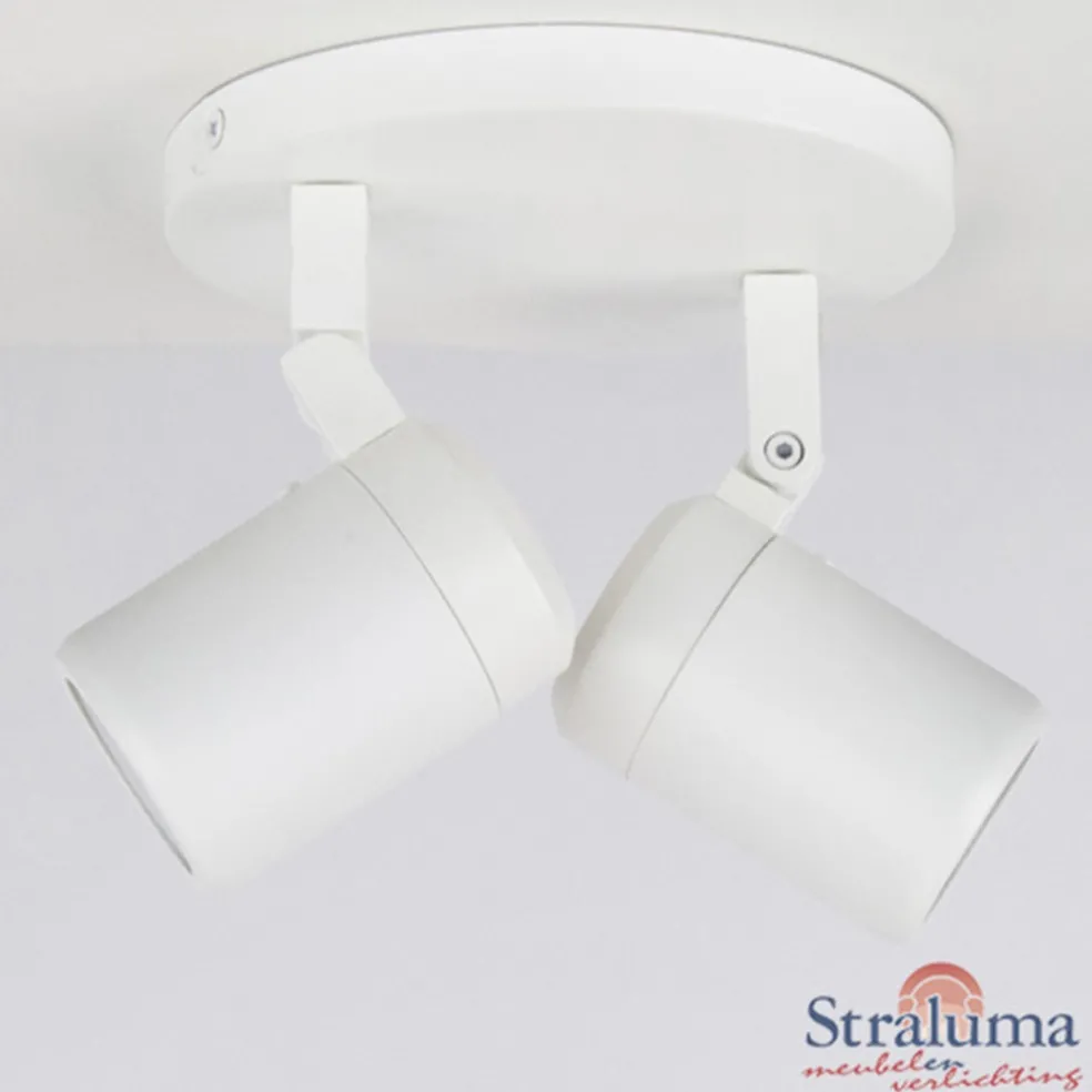 Plafondspot Rain 2L rond wit gu10 IP44