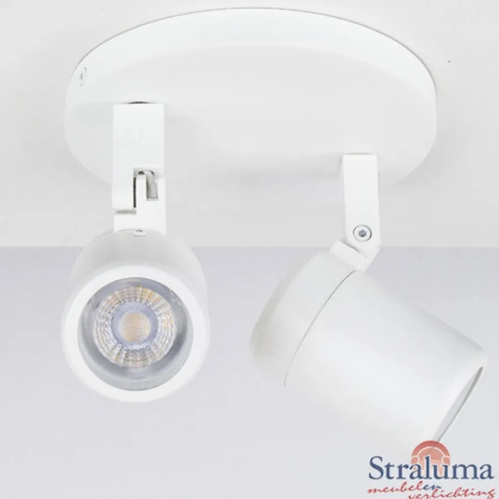 Plafondspot Rain 2L rond wit gu10 IP44