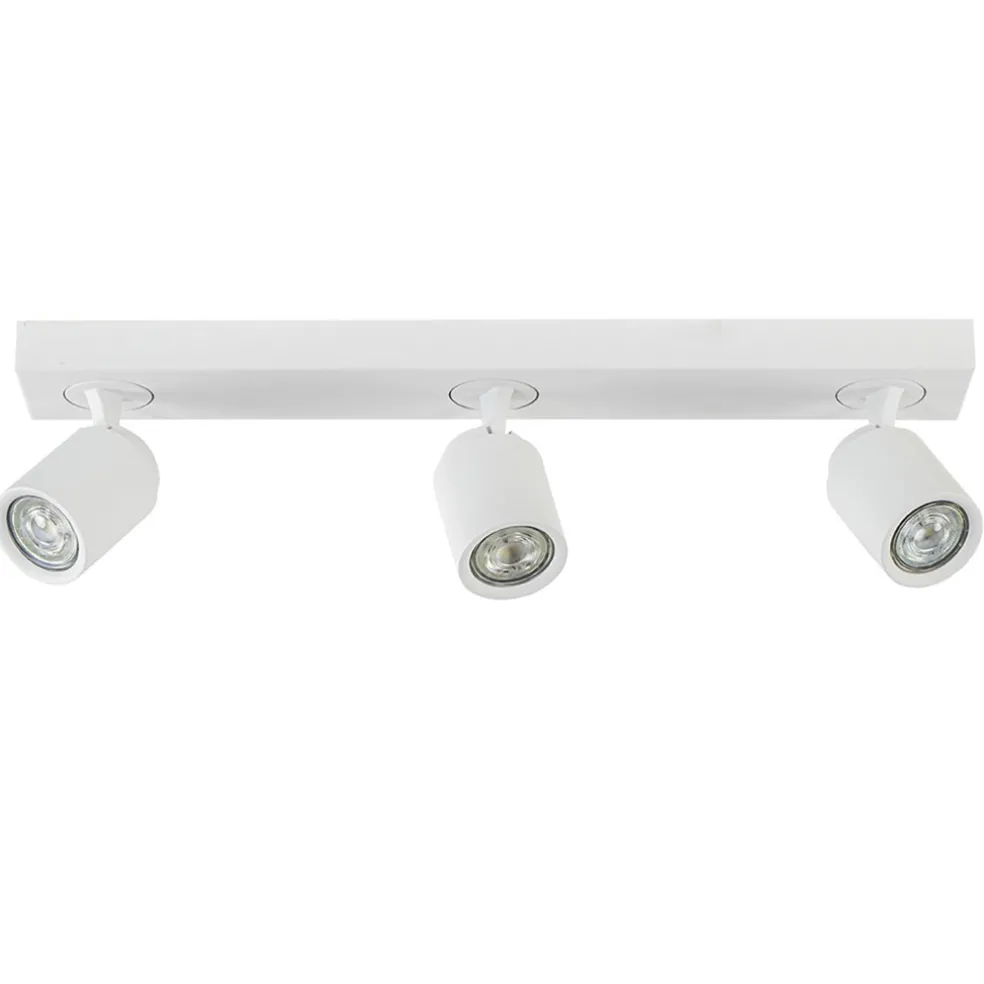 Plafondspot Razza 3L balk wit