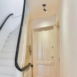 Plafondspot Trend enkel zwart gu10 mini