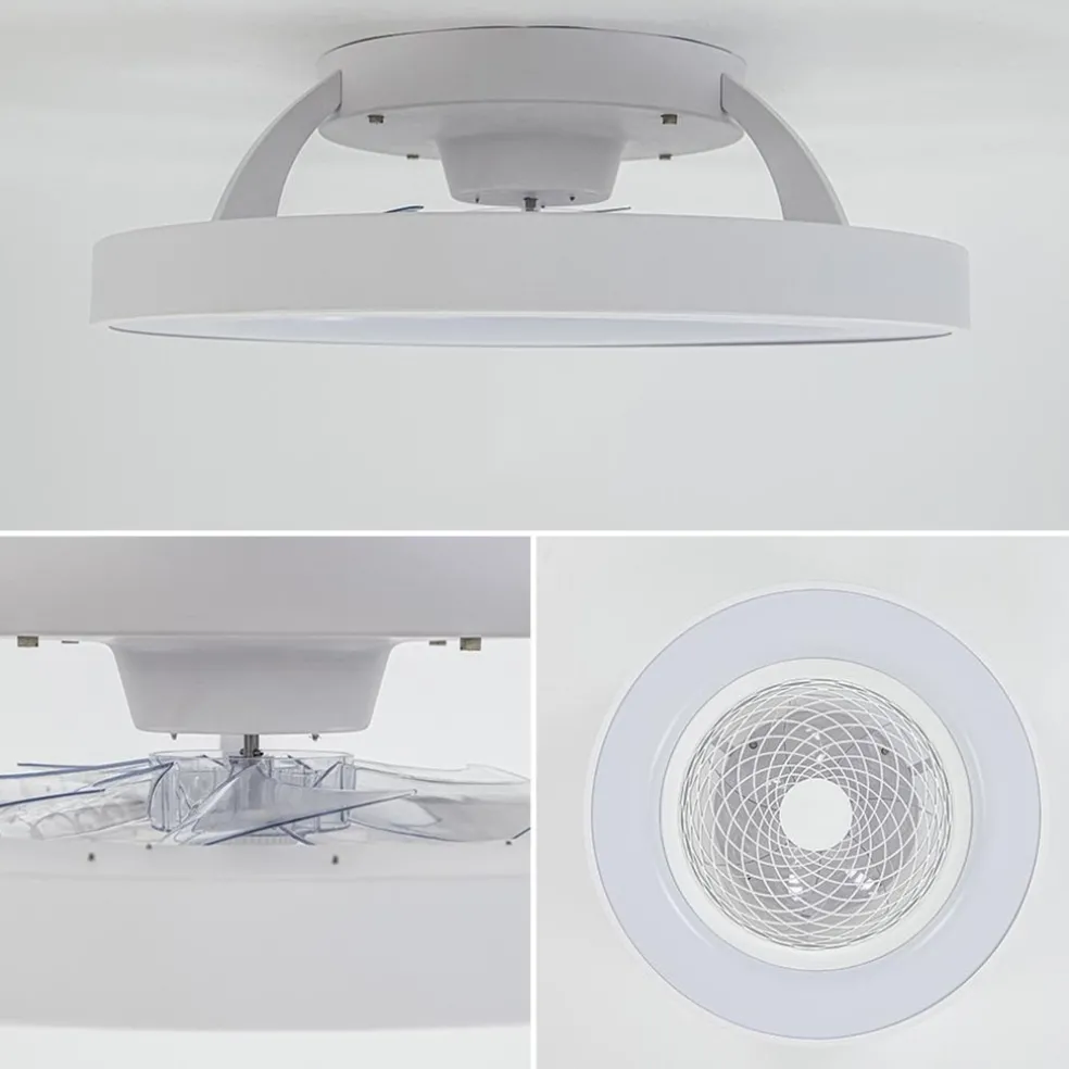 Plafondventilator Tibet wit ab/app CCT