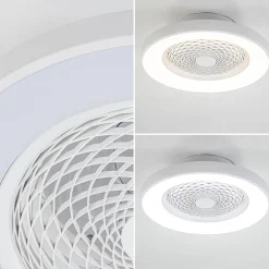 Plafondventilator Tibet wit ab/app CCT