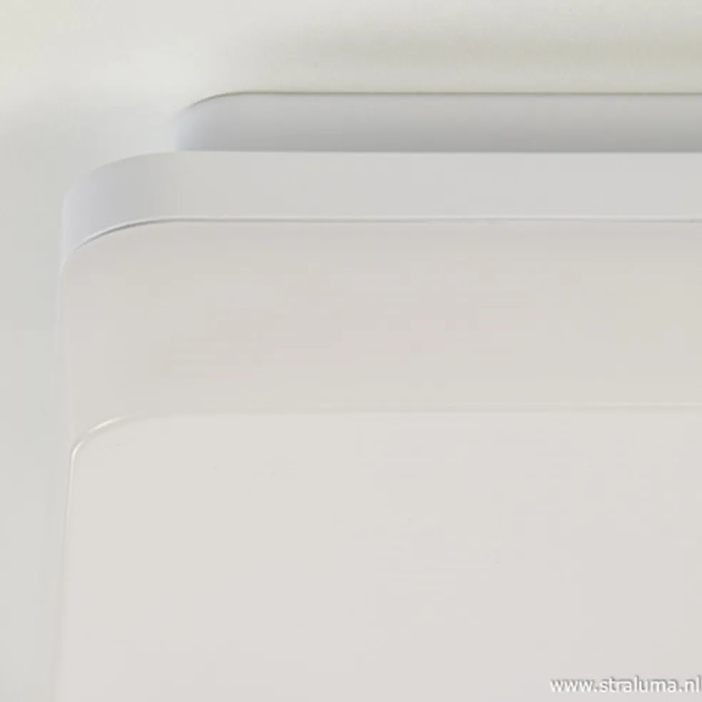 Plafonnière Basic square wit 3000K IP44