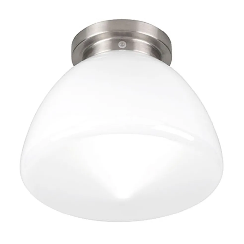 Plafonnière Glasgow art deco chroom glas