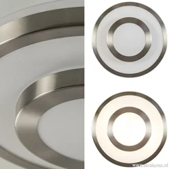 Plafonnière Master 435 nikkel IP44