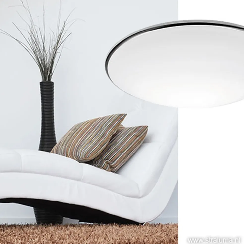 PlafonnièreArt rond chroom 30 cm