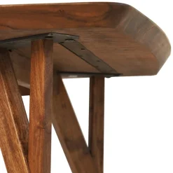 Rechthoekige eettafel Quenza acaciahout 200x100 cm