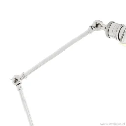 Romantische leeslamp old design zilver