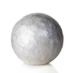 Romantische tafellamp schelp dressoir