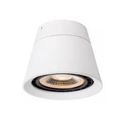 Ronde plafondspot verstelbaar wit GU10-ES111