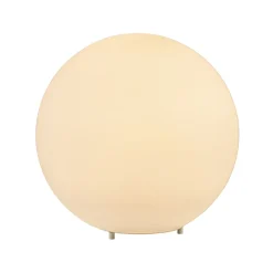 Ronde tafellamp opaal glas 30 cm