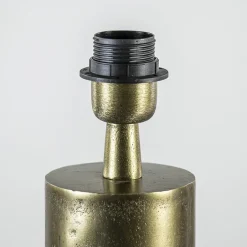 Ruw antiek bronzen lampvoet Savi exclusief kap