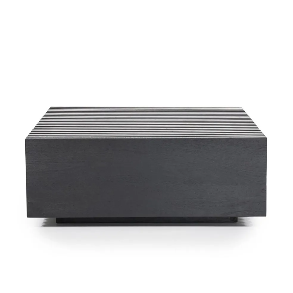 Salontafel Tom zwart hout