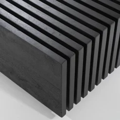 Salontafel Tom zwart hout