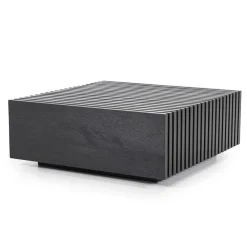 Salontafel Tom zwart hout