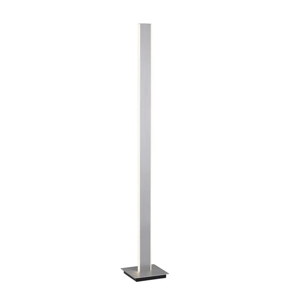 Smart vloerlamp 2-lichts aluminium