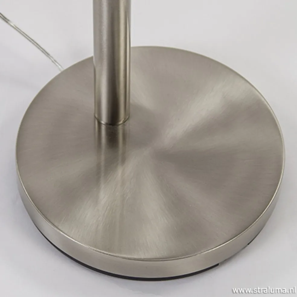 Staal boog vloerlamp LED dimbaar