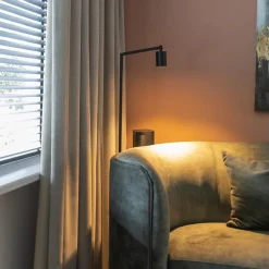 Staande leesspot Bounce zwart