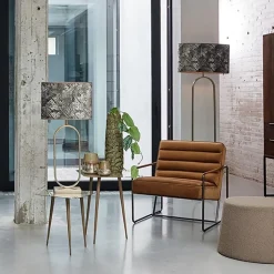 Stijvolle lampvoet Jamiri licht goud exclusief kap