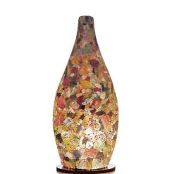 Tafellamp / vaaslamp gerecycled glas