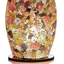 Tafellamp / vaaslamp gerecycled glas