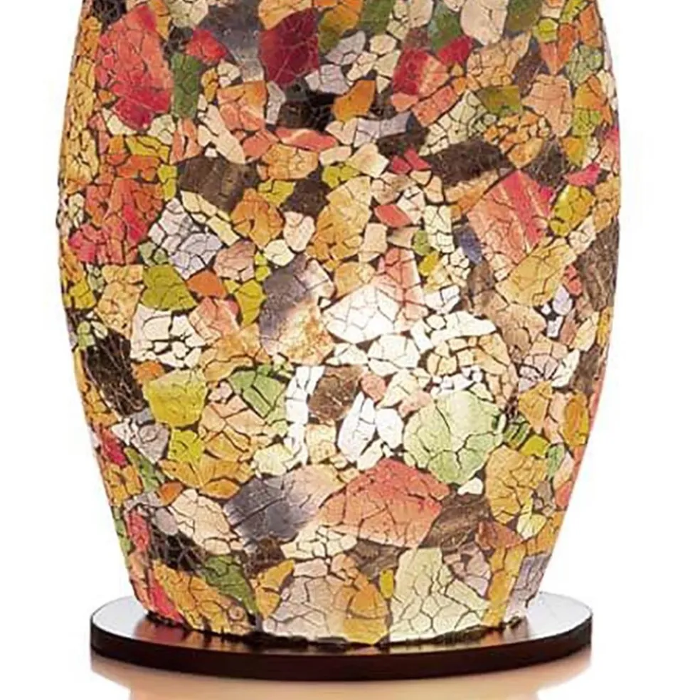 Tafellamp / vaaslamp gerecycled glas