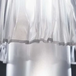 Tafellamp Accordéon 48x37cm prisma/wit