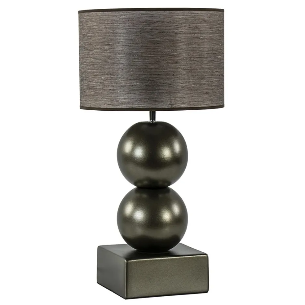 Tafellamp Bilba 58cm brons