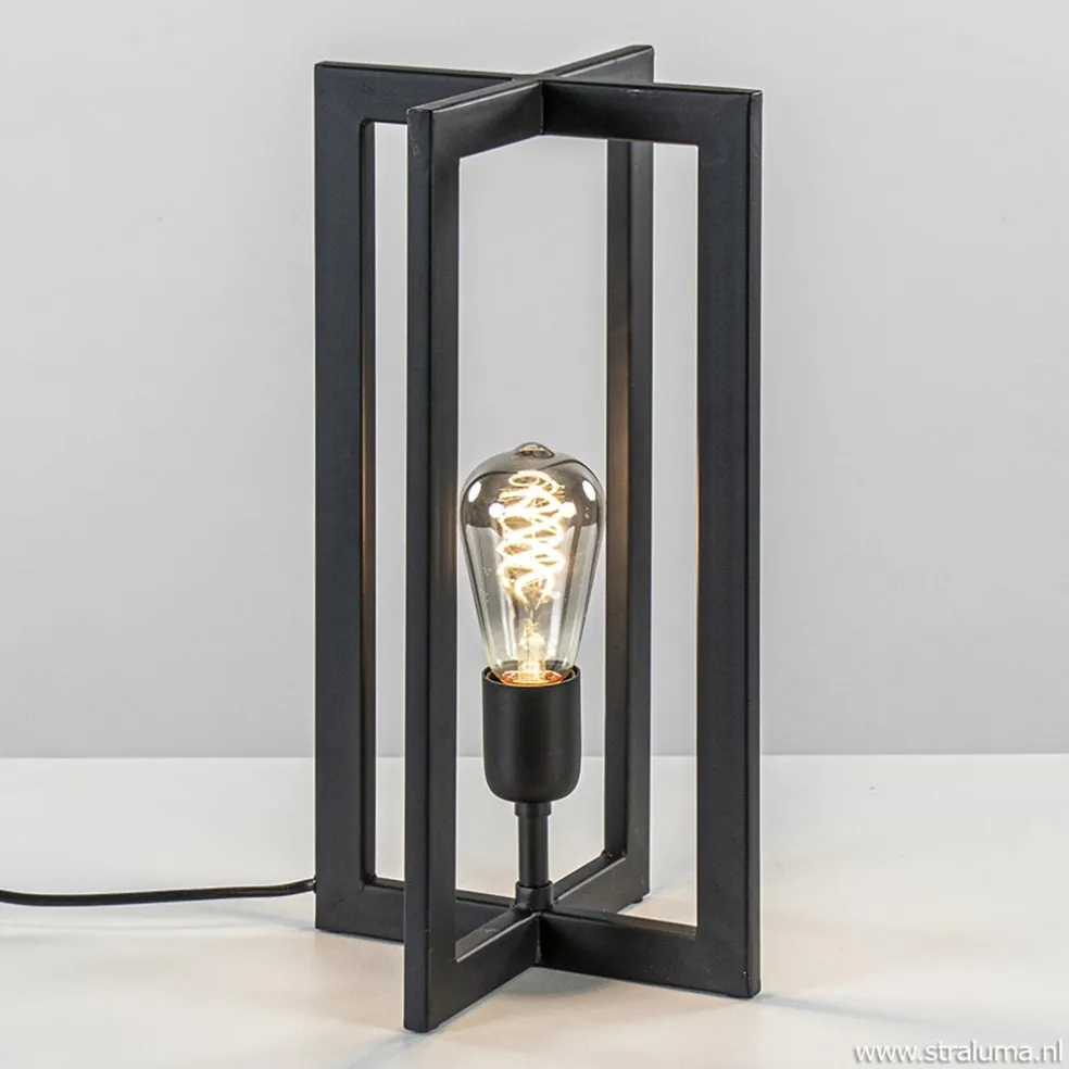 Tafellamp Mace 40cm zwart