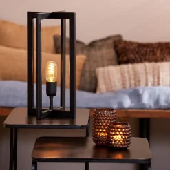 Tafellamp Mace 40cm zwart