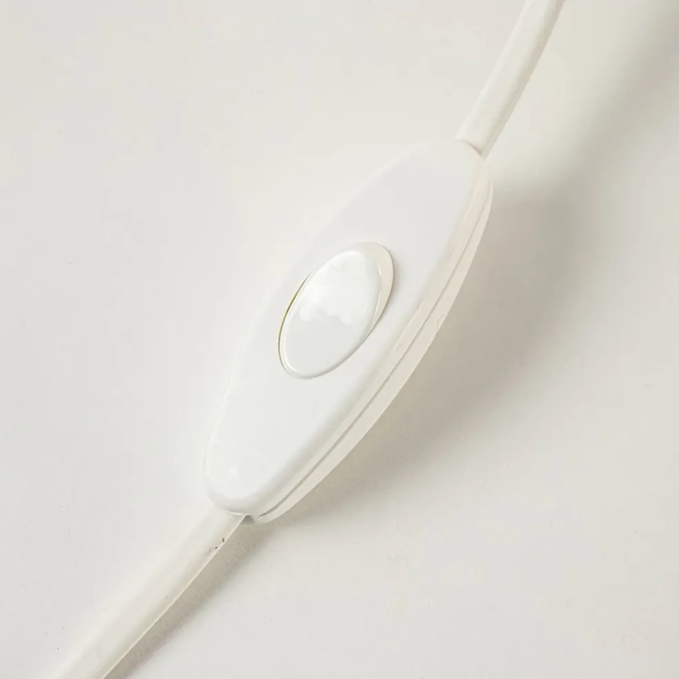 Tafellamp Oblica bol 25cm opaal mat wit