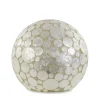 Tafellamp schelpen bol wit