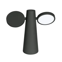 Verstelbare buitenlamp tafel antraciet oplaadbaar