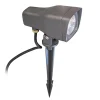 Verstelbare LED grondspot antraciet IP54