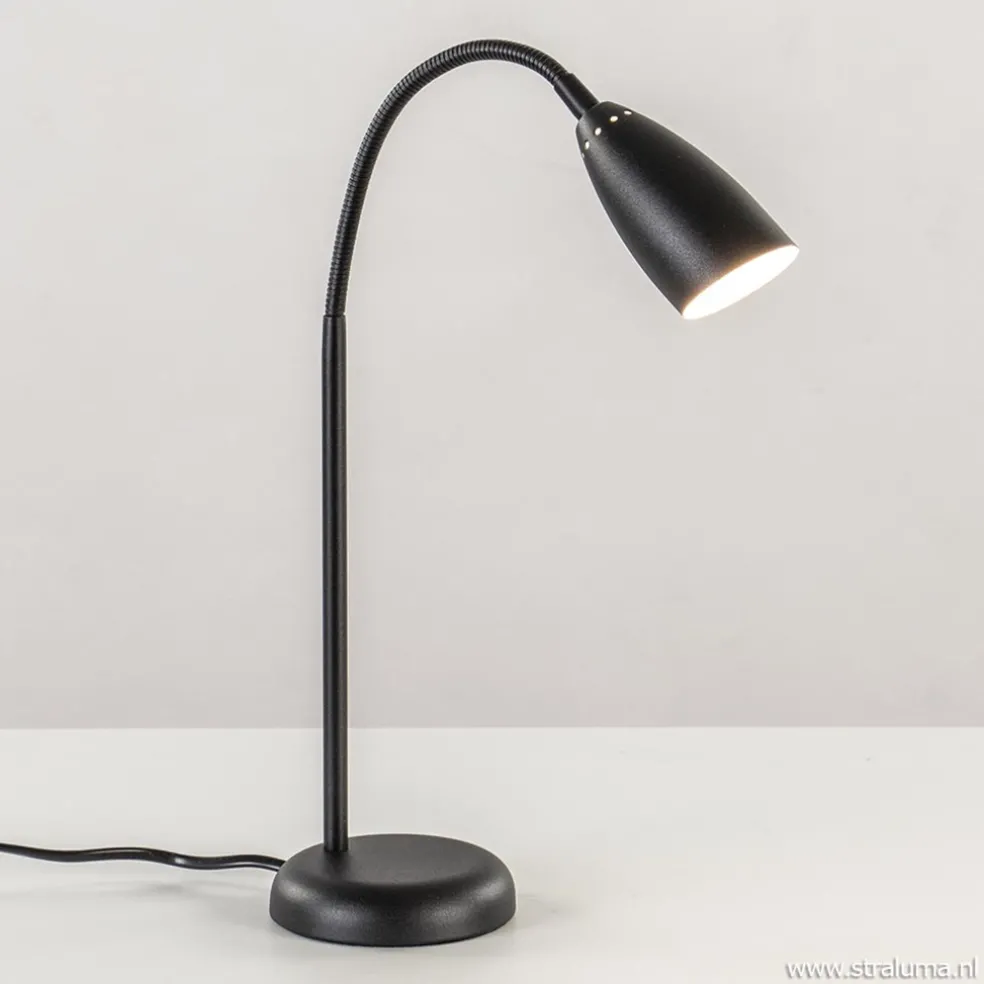 Verstelbare tafellamp touchy zwart dimbaar