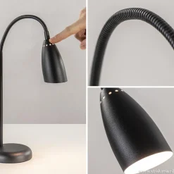 Verstelbare tafellamp touchy zwart dimbaar