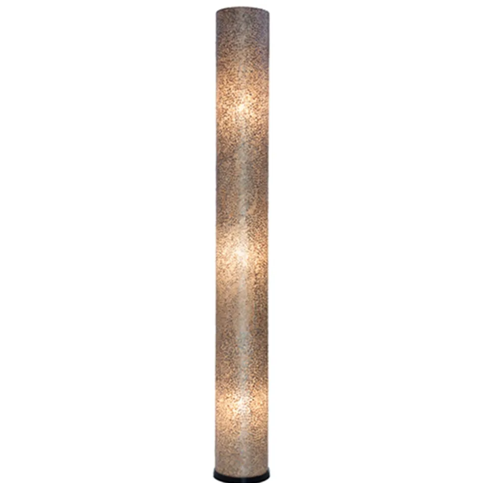 Vloerlamp cilinder capiz schelpen 200 cm