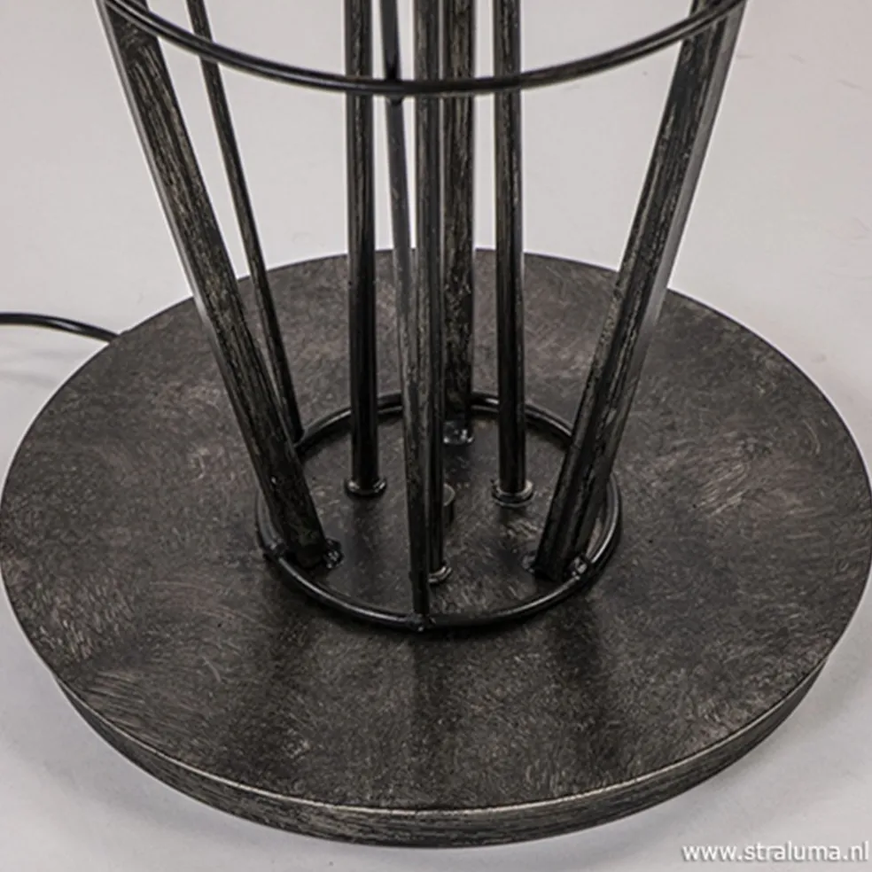 Vloerlamp Havana Grande antiek zwart