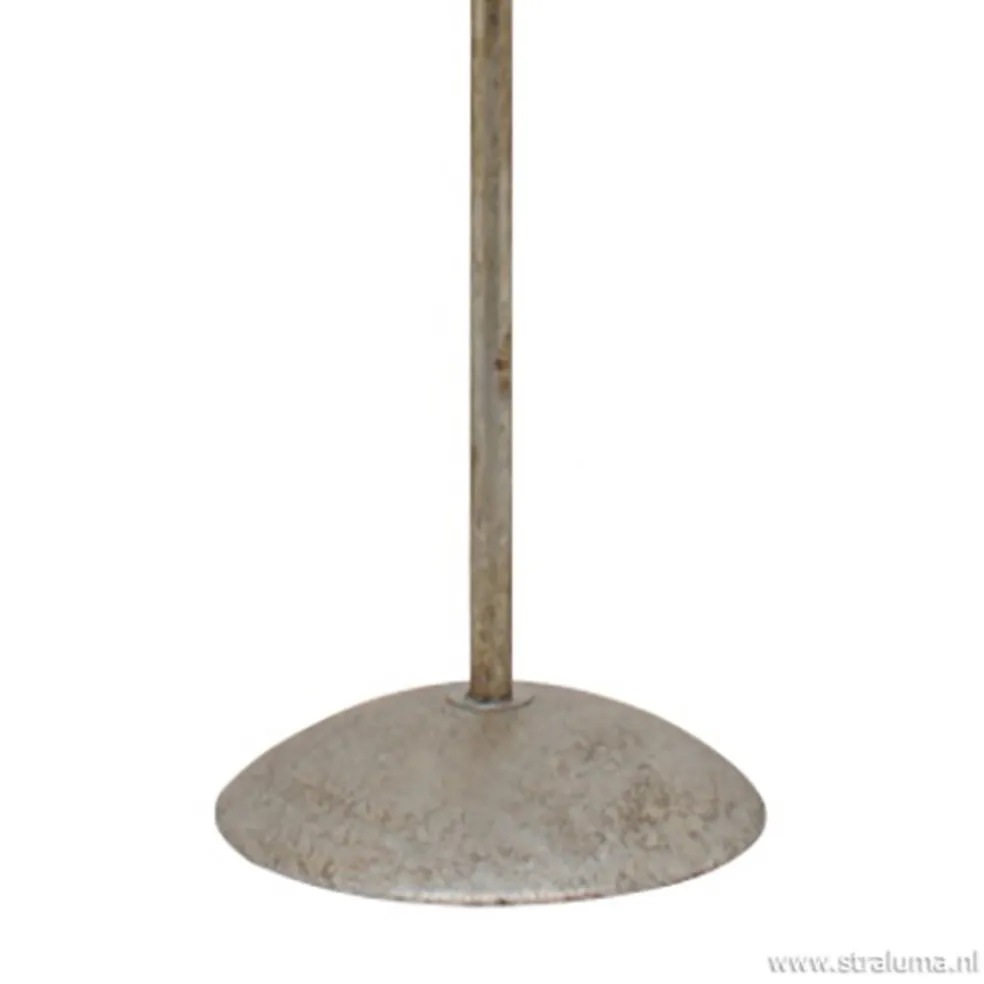 Vloerlamp Pablo oud zilver