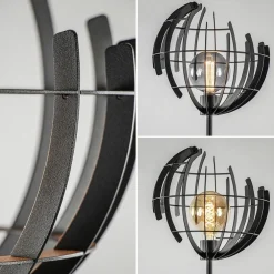 Vloerlamp Terra 175 cm zwart