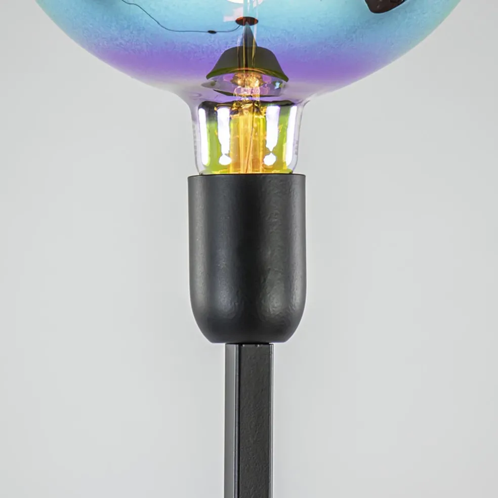 Vloerlamp Tube zwart 160cm