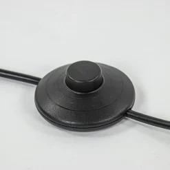 Vloerlamp Tube zwart 136cm excl. lichtbron