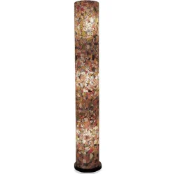 Vloerlamp zuil mozaiek glas multicolor 200 cm
