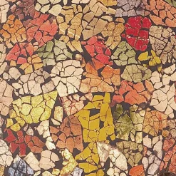 Vloerlamp zuil mozaiek glas multicolor 200 cm