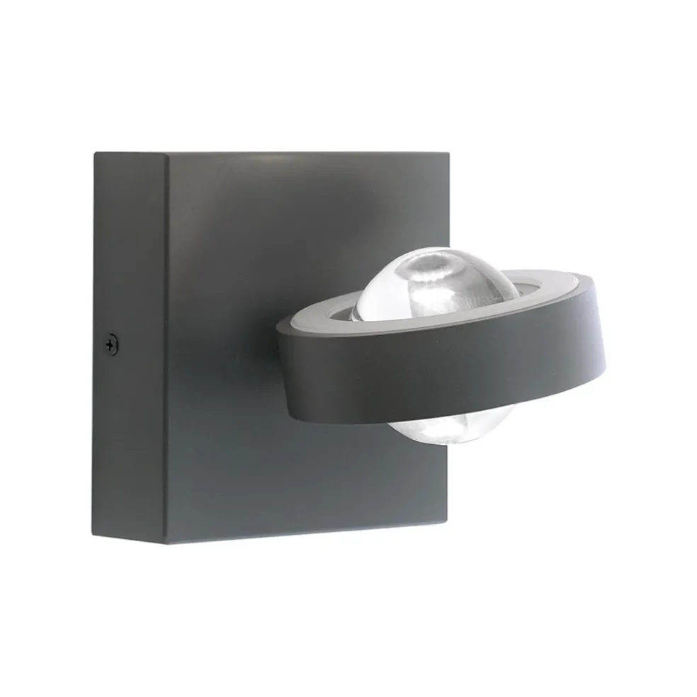 Wandlamp Q-Mia smart antraciet rgbw