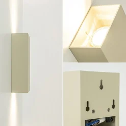 Wandlamp sandy up+down GU10