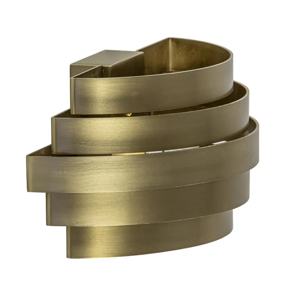 Wandlamp Scudo brass 25cm