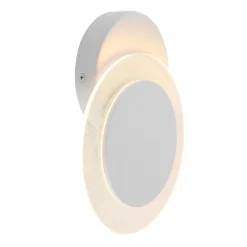 Wand-/plafondlamp Lido wit indirect